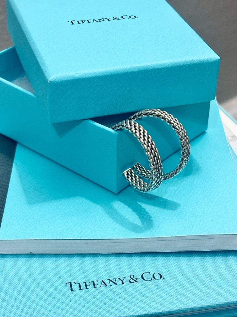 Tiffany & Co Somerset Hoop Earrings
